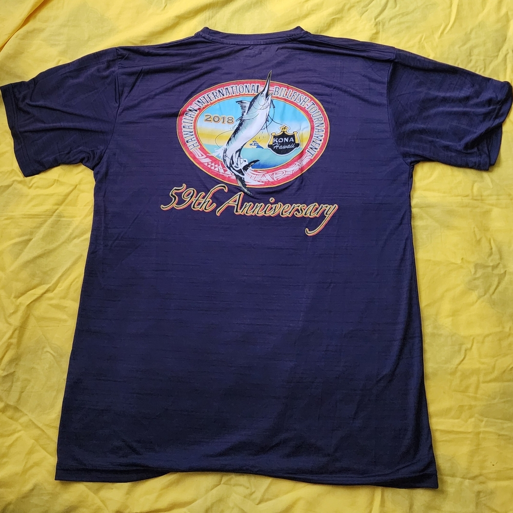 Hawaii International Billfish Tournament 59th Anniversary Graphic T-Shirt